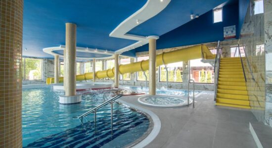 aquapark Łeba hotel z basenem opinie Grand Maxim